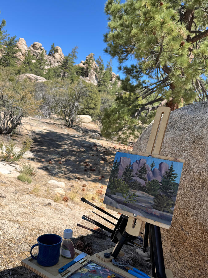 Pinnacles at Holcomb Valley