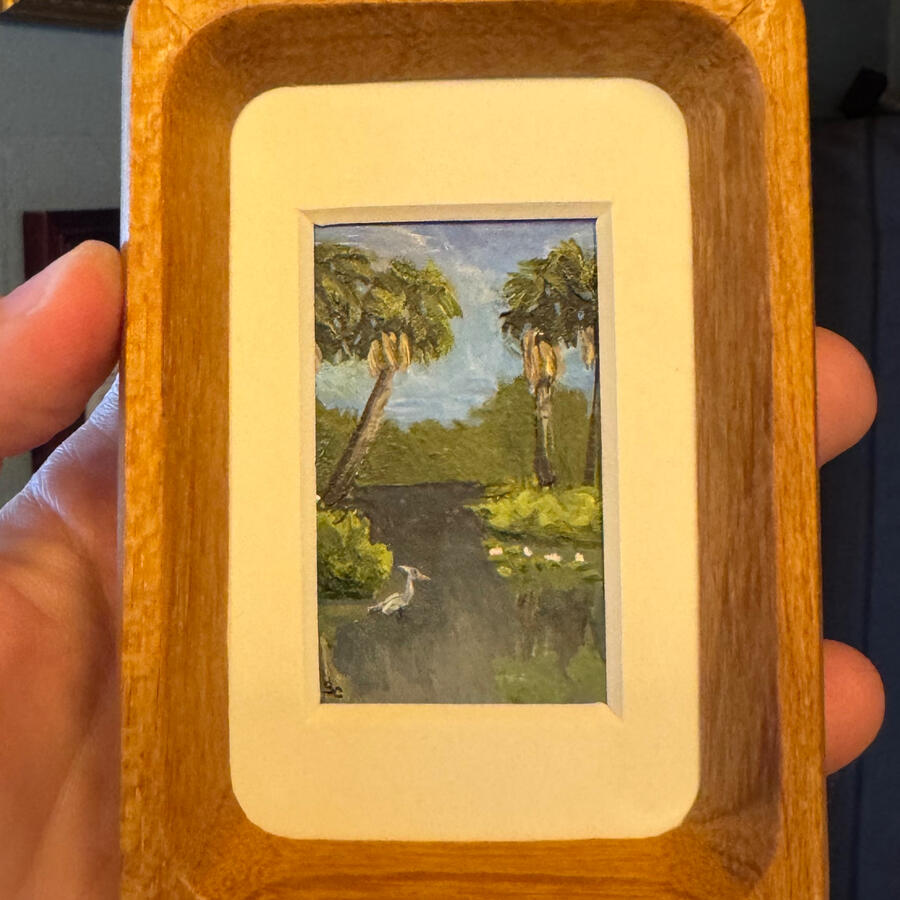 Miniature Heron Pond